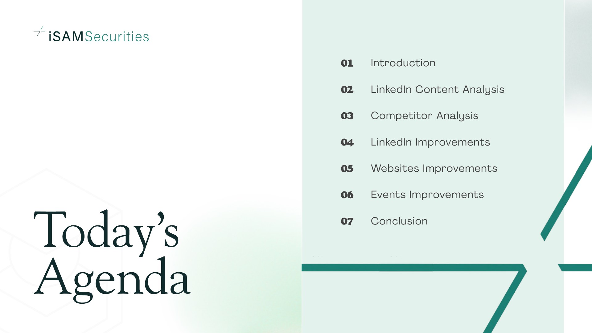iSAM Securities campaign deck, page 2