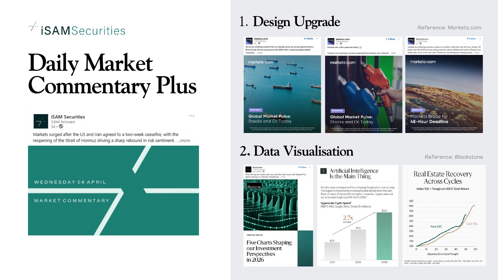 iSAM Securities campaign deck, page 9