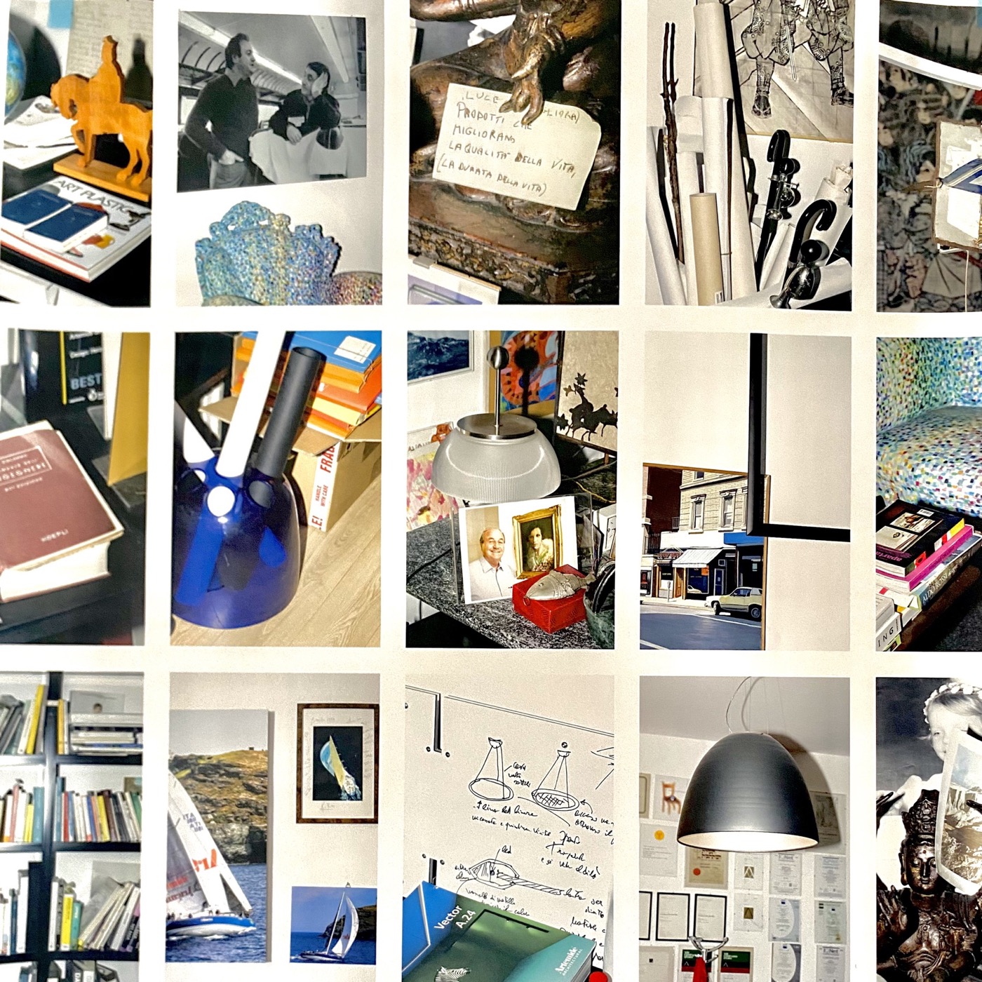 Creative studio collage